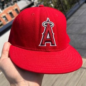 LOS ANGELES ANGELS ANAHEIM MLB NCAA NFL NBA NEW ERA FITTED HAT CAP 7 1/4
